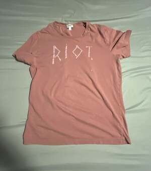 Diesel Pink Riot Graphic T-Shirt